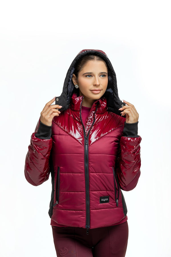 kurtka zimowa na konie