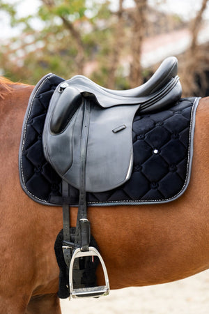 czaprak Shimmer Black Equus