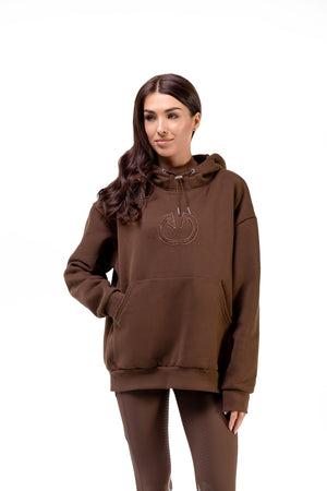 Aura Chocolate Equestrian Sweatshirt