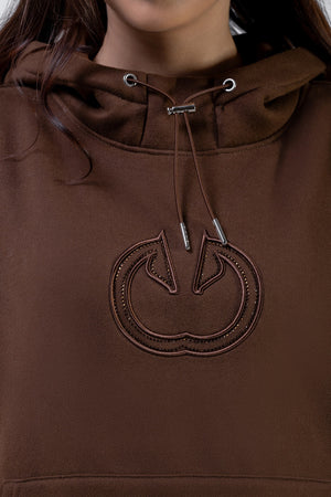 Aura Chocolate Equestrian Sweatshirt