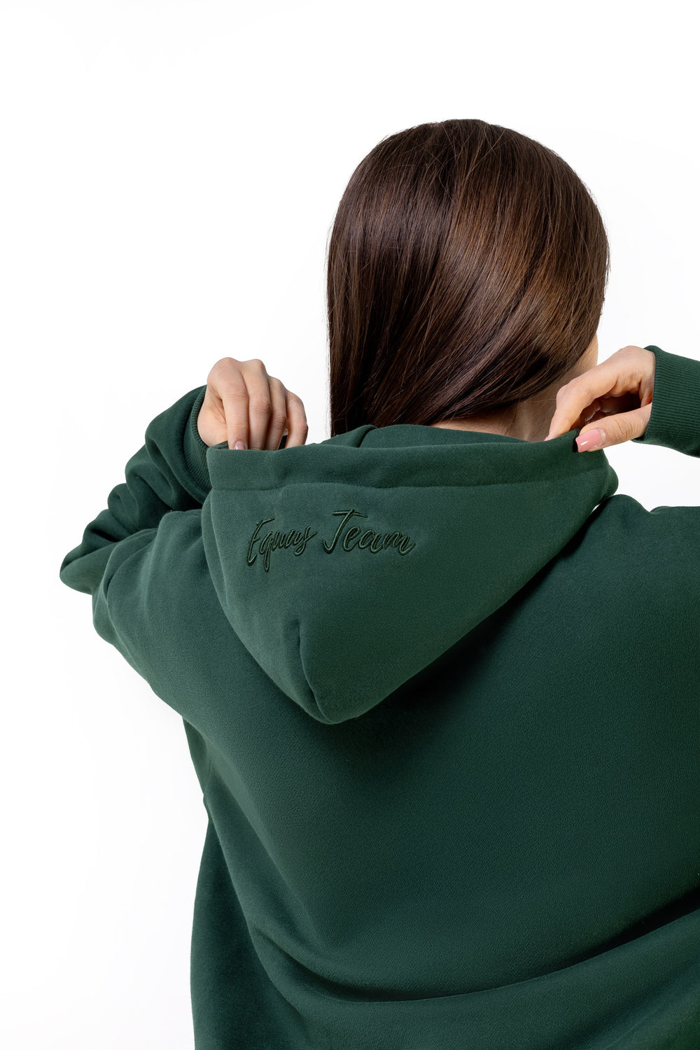 Aura Green Riding Hoodie