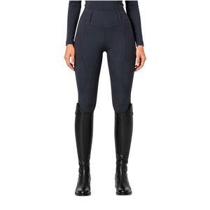 Legginsy jeździeckie Pure granatowe