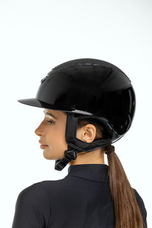 Kask jeździecki Diamond Touch szeroki daszek