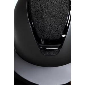 Sparkling riding helmet wide brim