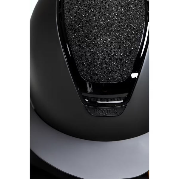 Sparkling riding helmet wide brim