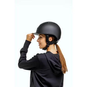 Sparkling riding helmet wide brim