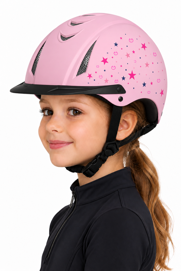 Kask jeździecki dziecięcy Junior Poney