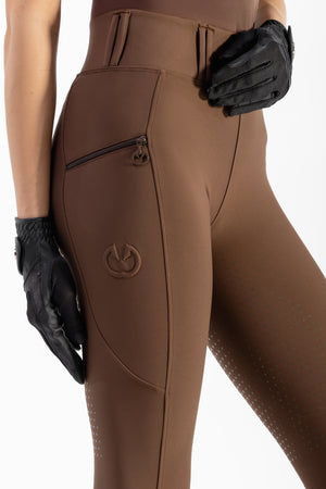 Legginsy jeździeckie letnie damskie Zipline