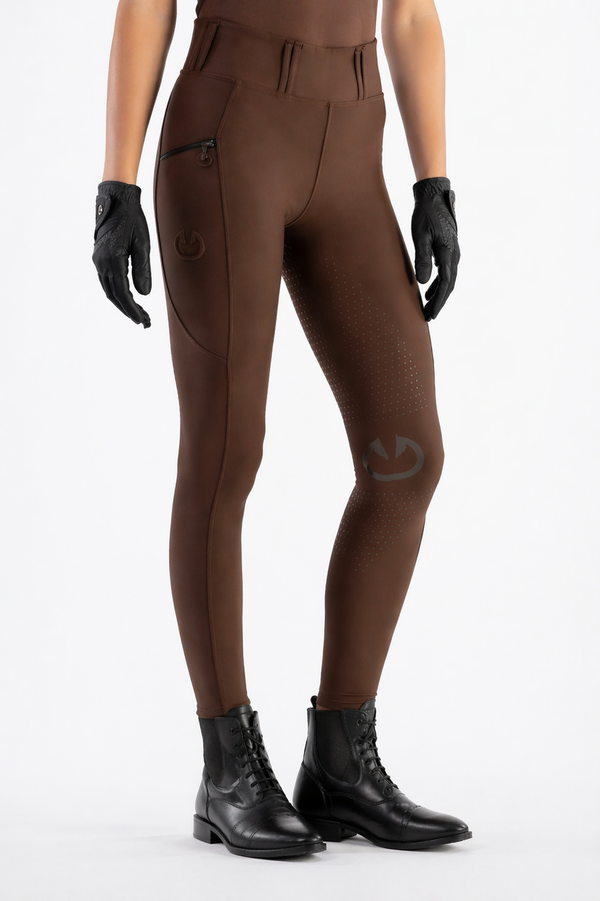 Legginsy jeździeckie letnie damskie Zipline