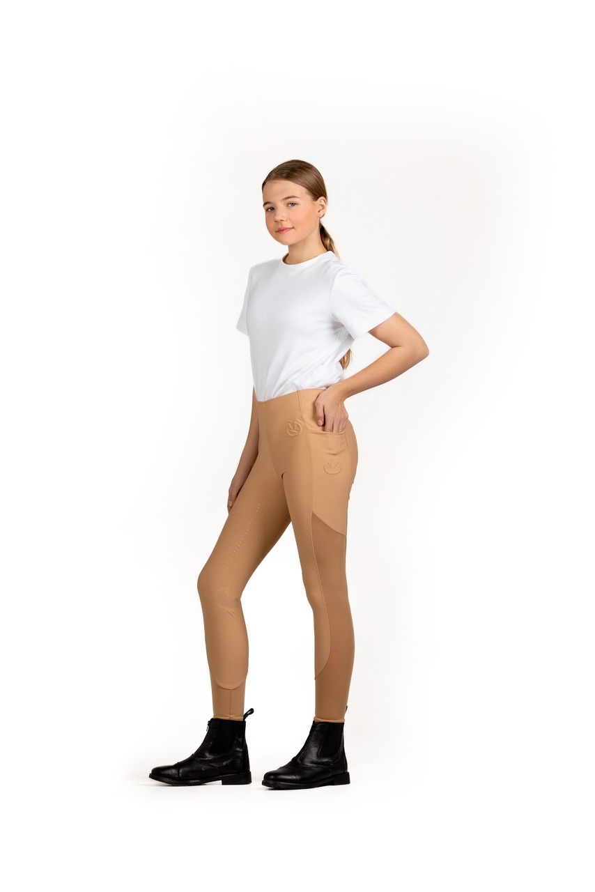 legginsy jeździeckie dzieciece summer Equus