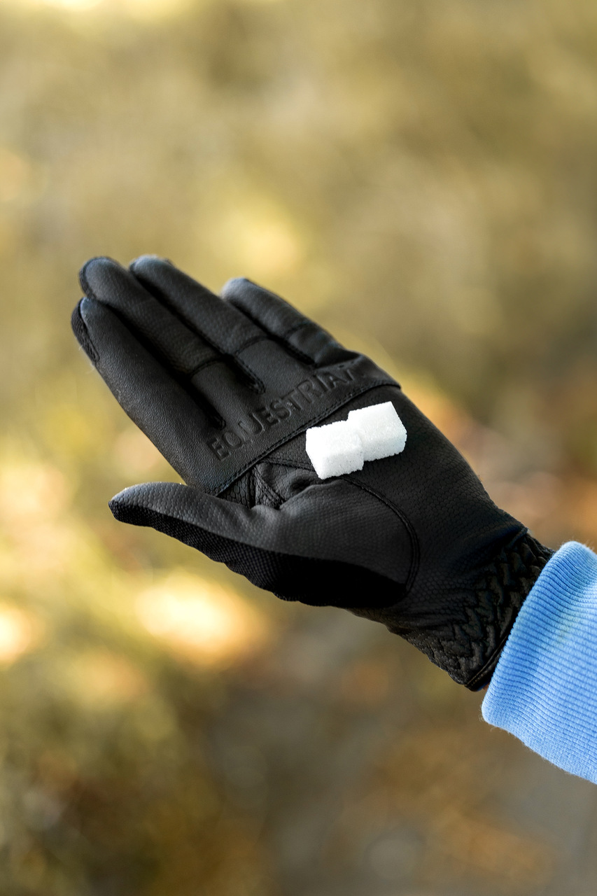 rękawiczki jeździeckie czarne