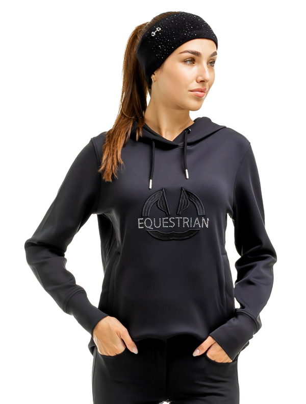 bluza jeździecka czarna