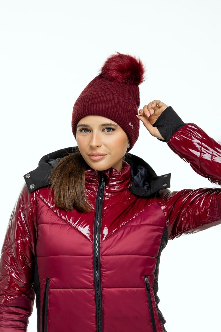 czapka jeździecka damska Frosty Rider przód